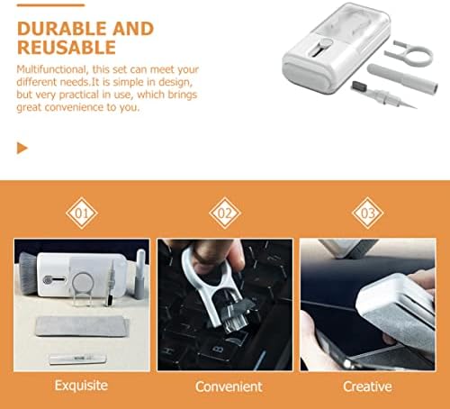 Solustre 3 Define Electronics Electronics Cleaning Kit Ferramentas de Limpeza de fone de ouvido Kit Kit Kit Kit de limpeza fone