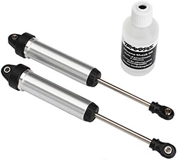 TRAXXAS 8451 Totalmente montados 134 mm GTR não-threaded Shocks, Silver