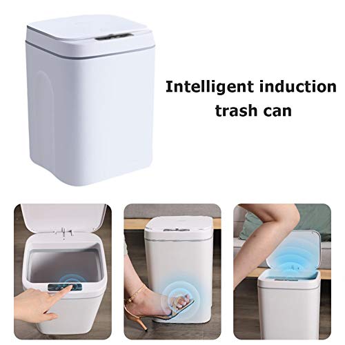 Lixo inteligente wpyyi pode sensor automático de poeira sensor inteligente lixo lixo de lixo de lixo elétrico para lixo