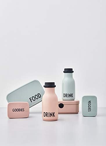 Cartas de design para ir à garrafa de água | 11 oz inquebrável garrafa de água de crianças fofas | Garrafa de água reutilizável para criança | BPA, livre de BPS, à prova de vazamentos e seguro de gota | Nu