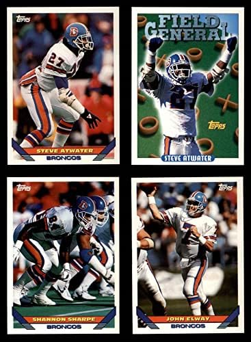 1993 Topps Denver Broncos Team Set Denver Broncos NM/MT Broncos