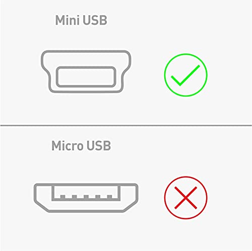 Cable Matters de 3 pacote USB curto a mini cabo USB 3 pés