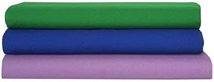 Richlin Fabrics Broadcloth Solid 45 de largura 65% poliéster/35% algodão D/R-Lime 20 jardas