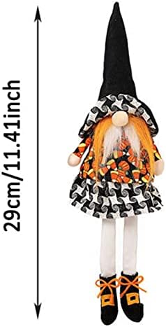 Jackruler Halloween Gnomos Ornamentos decorativos Cama