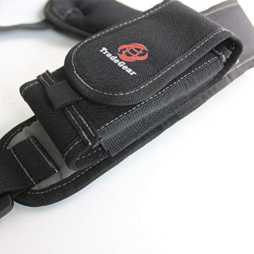 Trabalho de cinto de ferramentas Tradear Suspenders com ombreiras de velcro - ajuste ajustável, suspensórios para serviços pesados ​​- inclui loops de cinto