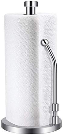 Toalheiro de papel Toalheiro de aço inoxidável Rolo de papel Toalha em pé Banheiro de tecido Stand Stand Design moderno