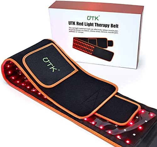 Terapia com luz vermelha UTK para alívio da dor corporal, terapia vermelha de lixo aliviam as costas e dores nas articulações,