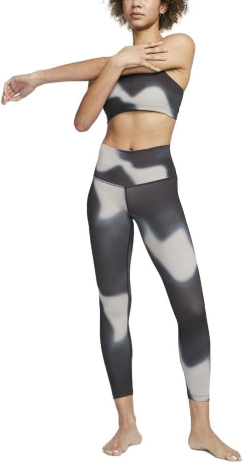 Nike Yoga DRI-Fit 7/8 de riscos altos-risos-dye-dye Leggings