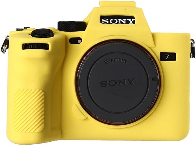Caixa Sony Sony A7IV, capa da caixa da câmera da câmera de protetor de borracha de silicone, compatível com a Sony