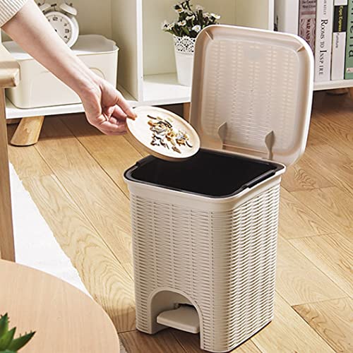 Latas de lixo ditudo lixo lixo lixo pode pedalar sala de cozinha lixo de grande capacidade pode ser vaso sanitário cesta/b