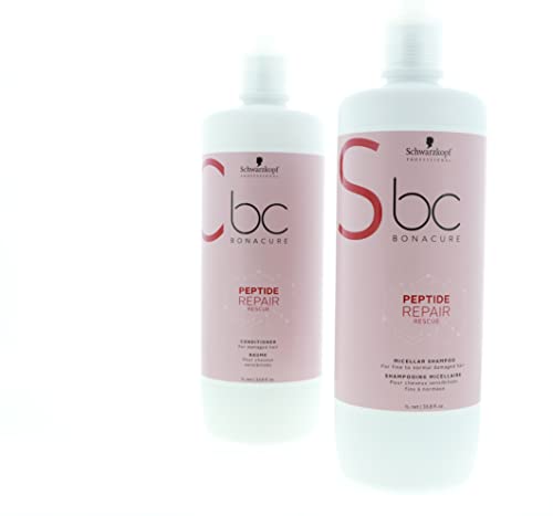 Schwarzkopf Bonacure Repair Shampoo e Liter do Condicionador Duo 33,8 oz