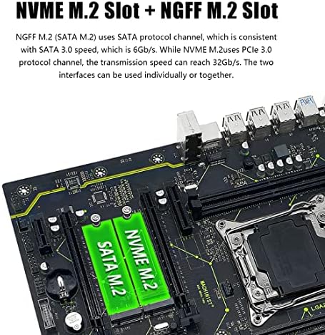 MACHINIST X99 MOTHERBOLA+COMBO RECOLADOR DE AR ​​CPU, LGA 2011-V3 Gaming Placa-mãe 160W TDP dissipador de calor para Intel Xeon