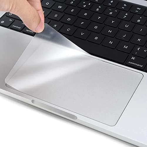 Capa de protetor para laptop Ecomaholics Touch Pad para Samsung Galaxy Book Flex 15,6 polegadas, Transparente Track