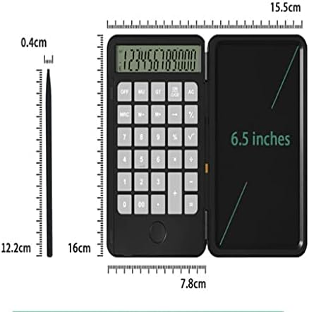 Calculadora de 12 dígitos HFDGDFK com a tabela de escrita de 6,5 polegadas LCD LCD Redação de calculadoras da placa de