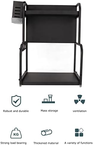 Rack de tempero Restokki, Multifunction 2 Catentop Spice Rack Design destacável Rack de rolamento de carga forte para