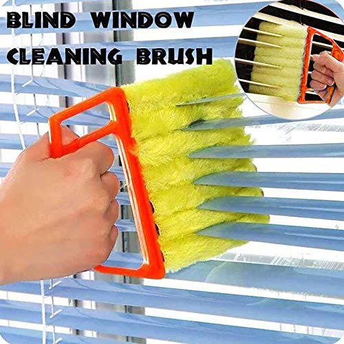 Brush de limpador cego de janela com ferramentas de limpador de limpador de poeira de pó de mão de mão para o limpador de poeira