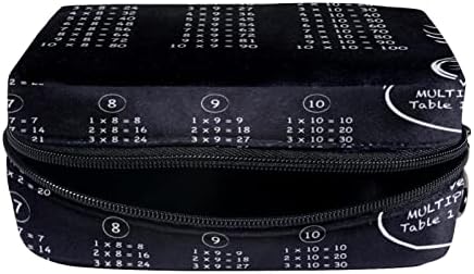 Bolsas de cosméticos para mulheres, bolsas de bolsas de maquiagem de maquiagem Bolsa de maquiagem Girls, Multiation Table Blackboard