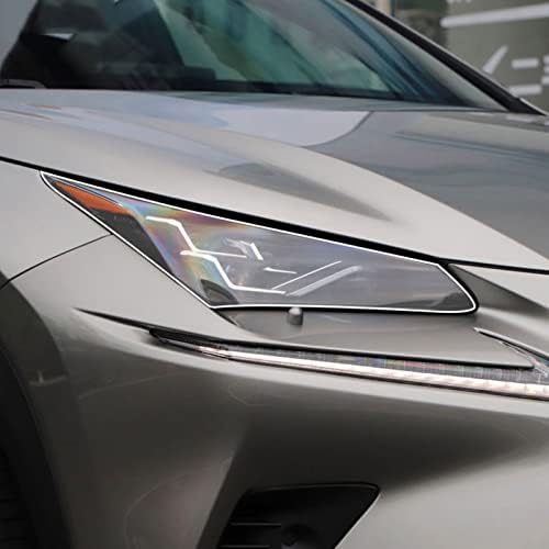 AMLAOST Auto-cura TPU Protection Stickers Filme de proteção do farol do carro, para acessórios Lexus NX AZ10 2015-2020