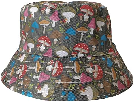 Chapéu de balde para homens homens imprimem o chapéu de sol ao ar livre compactado