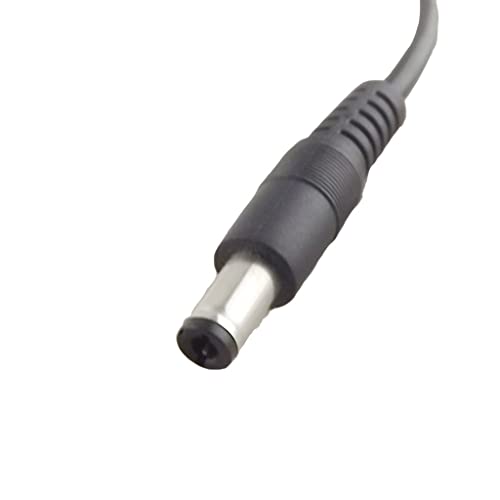 Upperfu DC Power Y Splitter Cable, 2 PCs 5,5 mm x 2,5 mm 1 Male a 2 Cabo de extensão de potência feminina DC