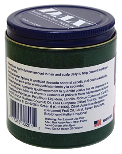 Dax Pomade composto com óleos vegetais, 7,5 onças