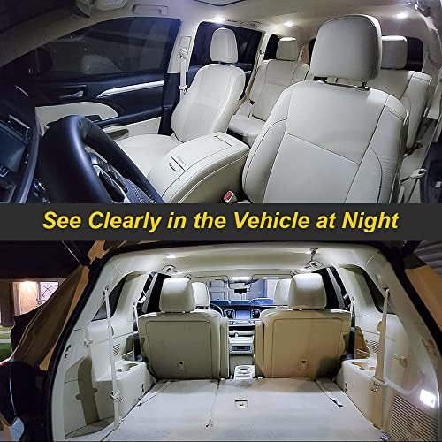Substituição do kit de luz interior de LED para Dodge Charger 2011-2014 2015 2017 2017 2019 2020 2021 2022, lâmpadas
