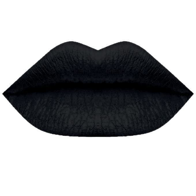Borgman Hyaluron Lippies Lipstick sólido fosco com ácido hialurônico branco cinza preto gótico punk rock