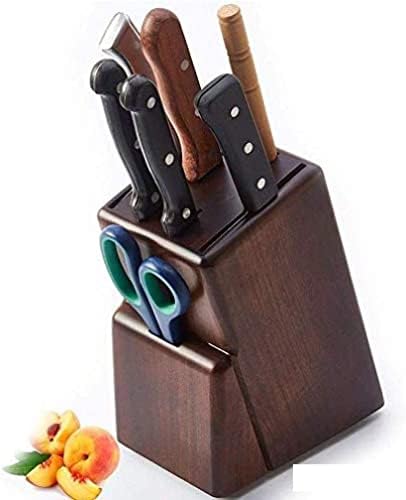 Utensílios de cozinha Suporte de faca marrom - Organizador do suporte da faca, KitchenWares Storage Rack Rack de borracha