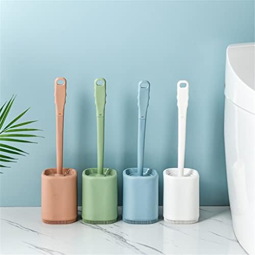 Pincel de vaso sanitário e conjunto de suporte, escova de pincel de vaso sanitário pincel de silicone pincel de vaso sanitário pincel