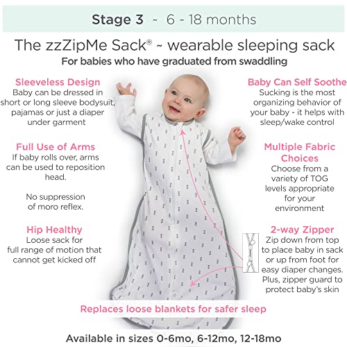 Saco de dormir de veludo bebê, rosa pastel com acabamento em mocha, 6 a 12 meses, cobertor vestível com zíper bidirecional