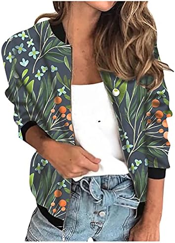 Jaqueta de tempestade de grandes dimensões Lady Florals confortável Outwear Loungewear