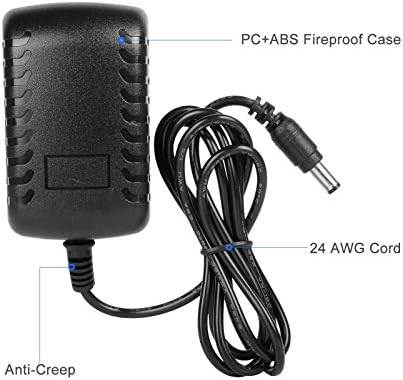 12V 2A Adaptador, 100-240V AC para DC Supplicação de alimentação com plugue de parede para 5050 3528 Transformador de luz de