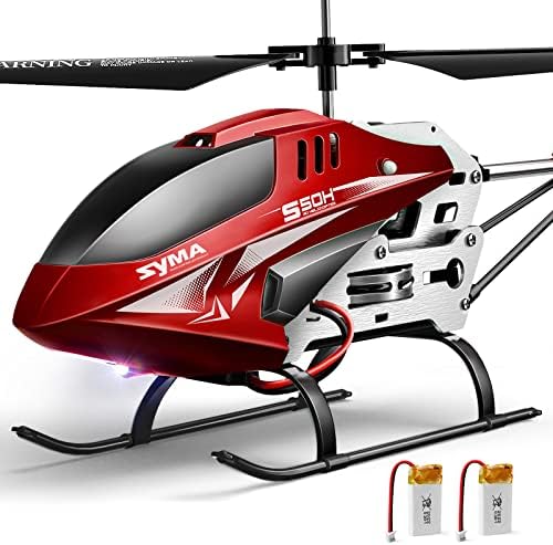 Helicópteros de Syma RC, brinquedos de helicóptero de controle remoto S50H para meninas meninas com 2 baterias, altitude Hold, Taket