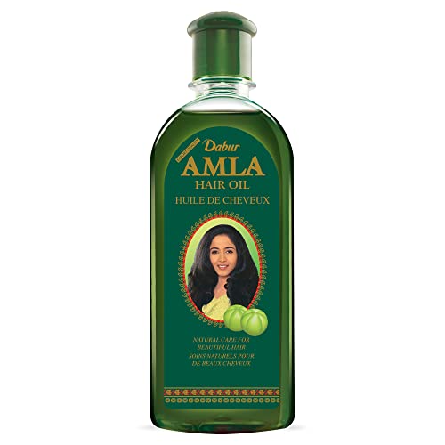 Óleo de cabelo da AMLA Dabur Amla - óleo de amla, óleo de cabelo amla, óleo de amla para cabelos saudáveis ​​e couro cabeludo
