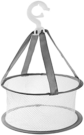 Secagem cesta de seco cesta de secagem cesta dobrável poliéster 360 graus girando ovos de beleza roupas íntimas de secagem de líquido