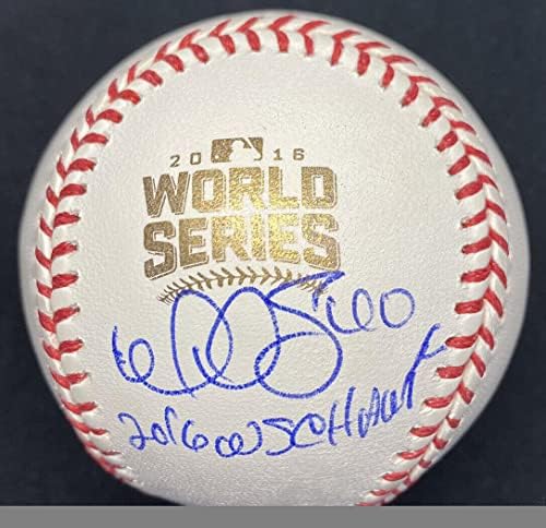 Willson Contreras WS Champs assinou World Series Baseball JSA - Bolalls autografados