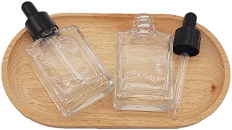 12pcs 1 oz pequeno vazio de óleo essencial garrafa de gota de 30 ml essência de vidro garrafas de vidro Gotes de laboratório de retirada de soro