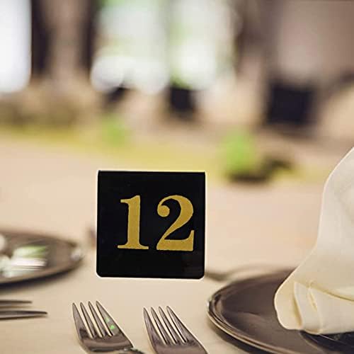 Número de mesa do estilo da barraca significa restaurantes e cafés, cartão de número de tabela acrílico, cartões