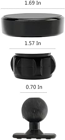 CLEC Magnetic Phone Titular Fit for Toyota RAV4 2020-2021, suporte de telefone celular ajustável do painel de ventilação
