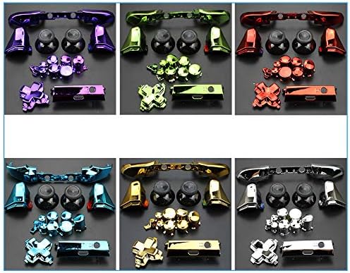 Guia de botões de gatilho do para -choques de conjunto completo DPAD RT LT RB LB ABXY ON OFF BOTTON KIT PARA XBOX ONE SLIM Xbox One