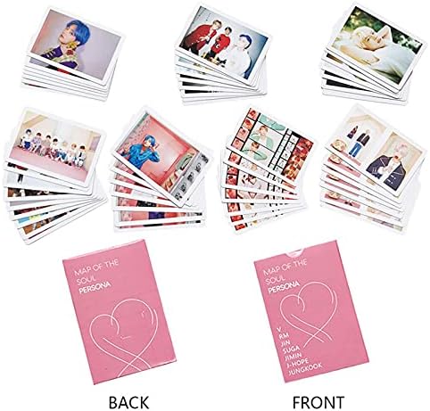 Mapa de fotocards KpopBP da persona da alma 54 PCS PostCards Bangtan Boys Lomo Cartões Conjunto de presentes para filha do