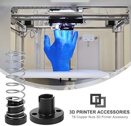 Impressoras 3D de impressoras 3D Impressoras 3D Impressoras 3D Impressoras 3D Anti -reação da porca de eliminação de mola