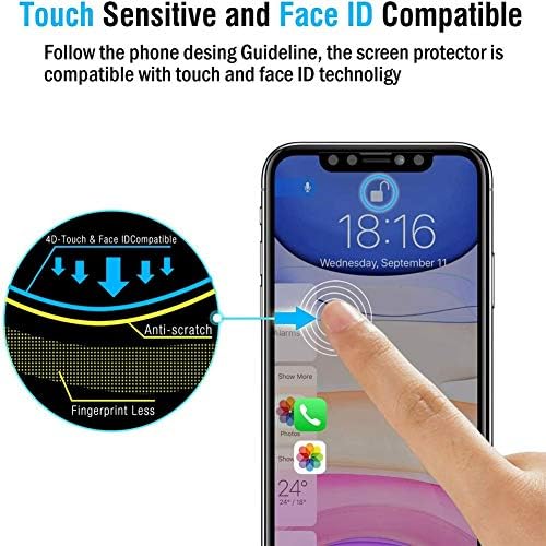[2 pacote] Protetor de tela de privacidade YTaland para Samsung Galaxy A21/ A21S, Anti-espião anti-PEEP Anti-Fingerprints