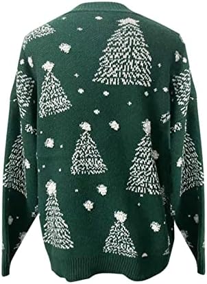 Ayaso Women Lightweight Oversized Pullovers suéters de Natal camiseta feia camisetas de inverno ajustadas de malhas túnicas