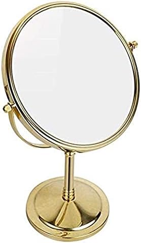 Espelhos de maquiagem de espelho de vaidade de 8 polegadas de 8 polegadas em pé 10x/7x/5x/3x ampliação e profissional regular