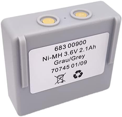 10 PCs 3.6V 2100mAh 2.1AH Bateria 68300900 para controle remoto hetônico Ni-MH Battery Battery