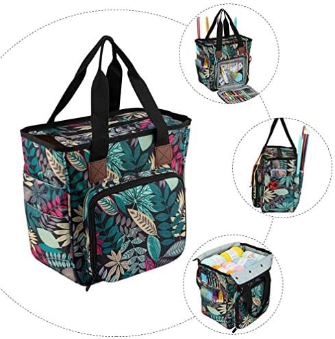 Sacos de Tote de viagem Exceling Organizador de lã de lã Bolsa de armazenamento de lã de lã de lã de lã de lã de lã manual