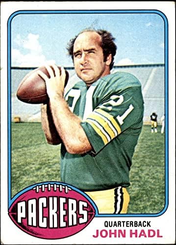 1976 Topps # 222 John Hadl Green Bay Packers GD+ Packers Kansas