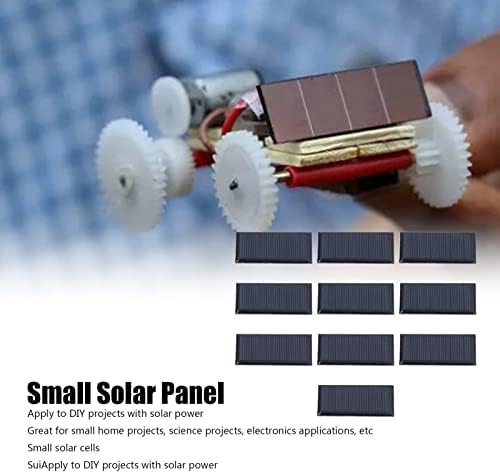 Painéis solares, 10pcs pequenos painéis solares kits de partida do painel solar pequenos módulo de painel solar de