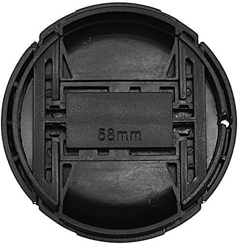 NOTRICKT LC-003 58MM CENTRO CENTRO CELE DE LENS SNAP-ON para lente rosqueada de 58 mm, pacote de 2